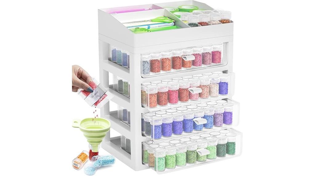 diamond painting storage organizer