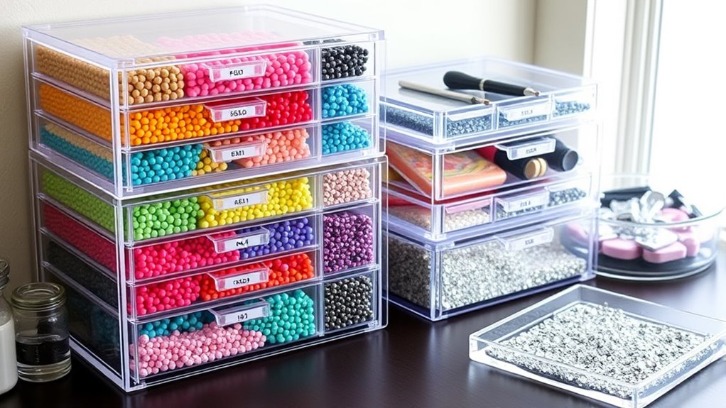 diamond painting storage tips