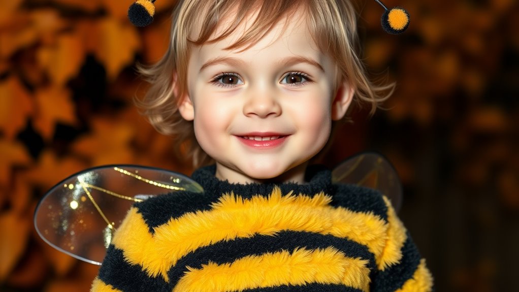 diy adorable bee costume