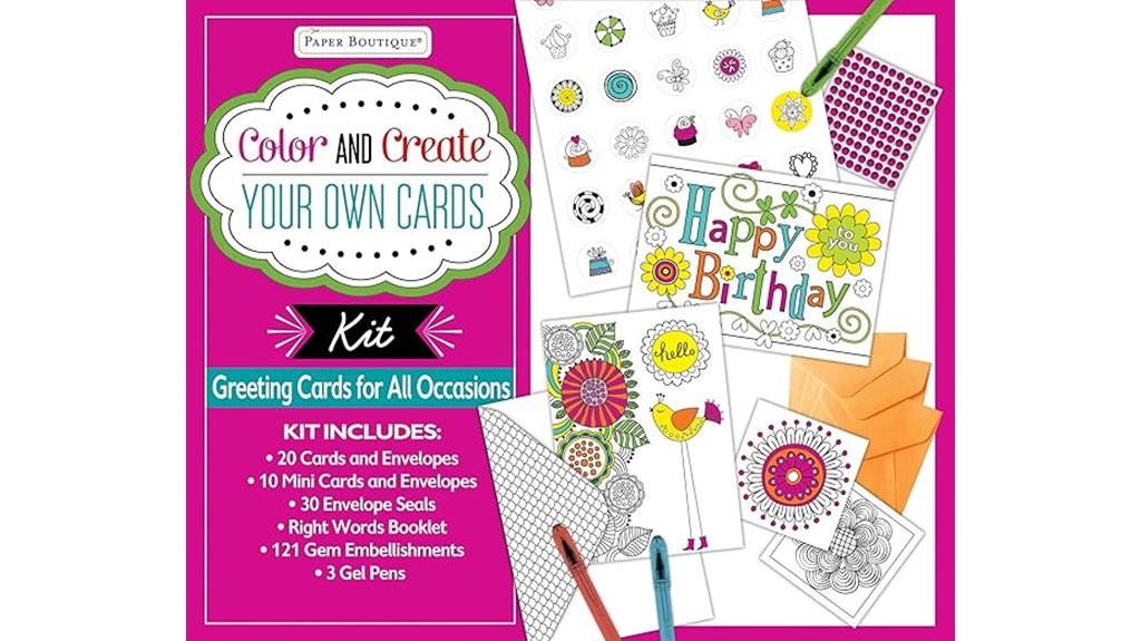 diy greeting card kit