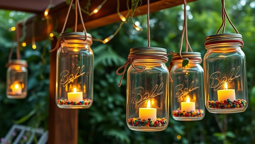 diy outdoor lanterns