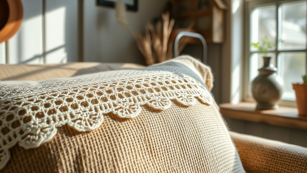 diy rustic pillow covers