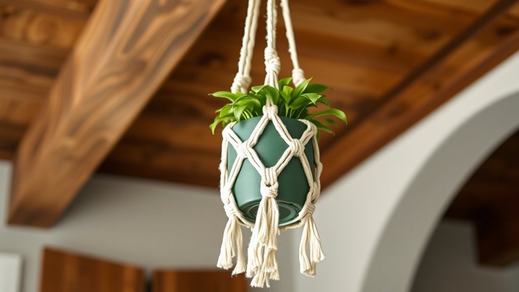 diy stylish plant hanger