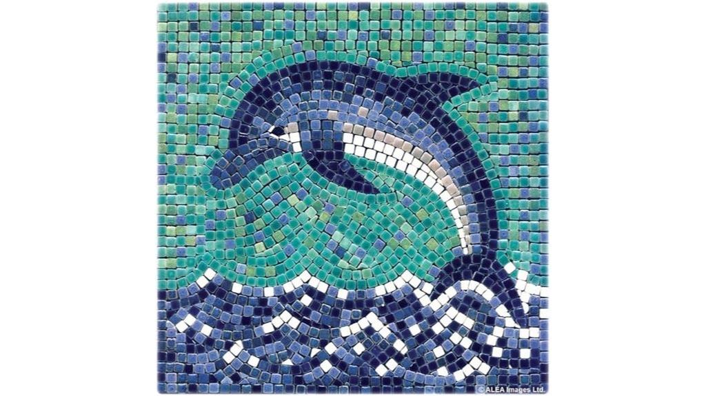 dolphin mosaic craft kit