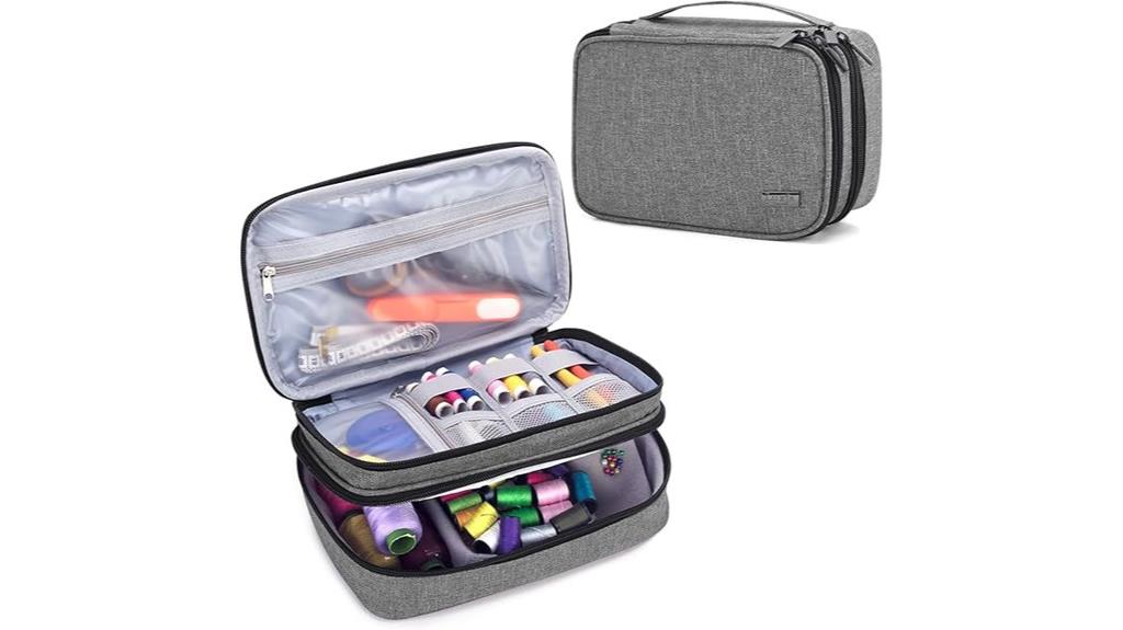double layer sewing organizer