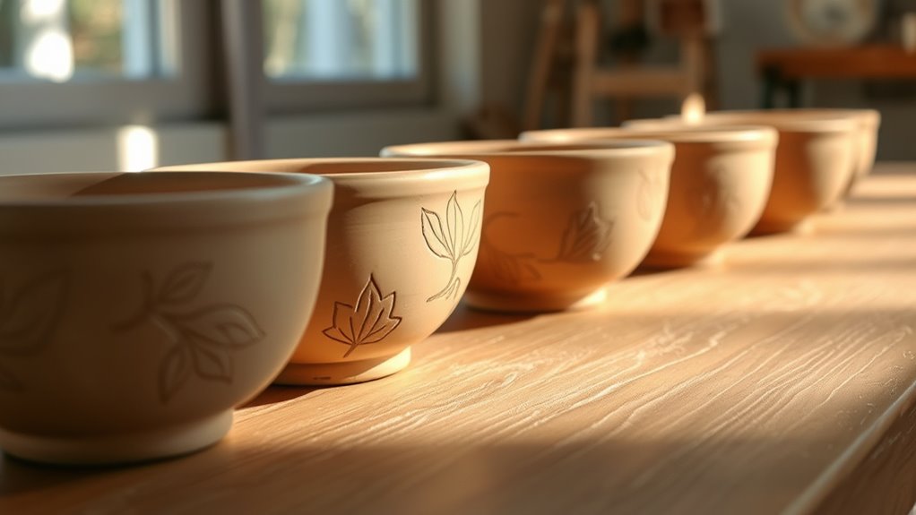 dry the clay carefully