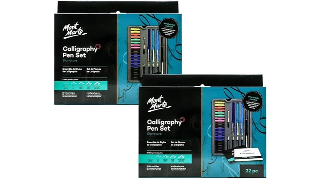 dual pack calligraphy pens
