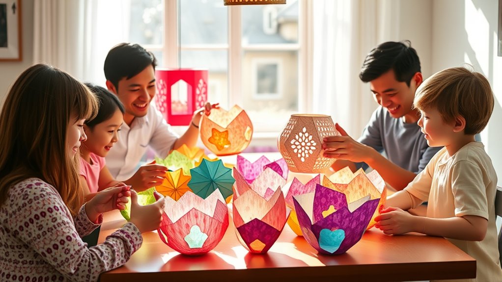 easy diy paper lanterns