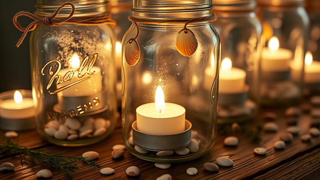 eco friendly diy candle holders