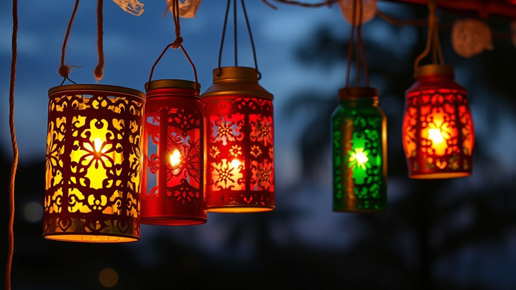 eco friendly recycled lanterns