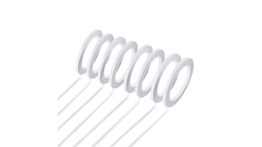eight roll double sided tape