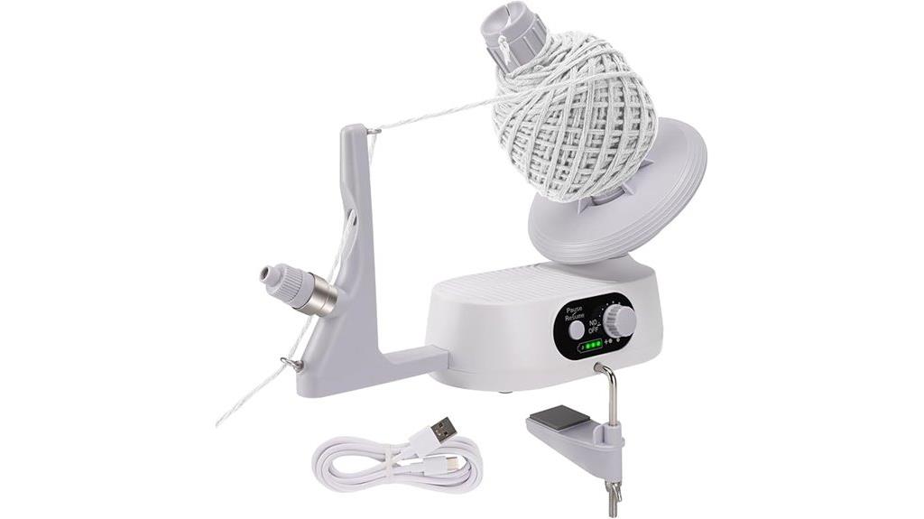 electric large capacity yarn winder