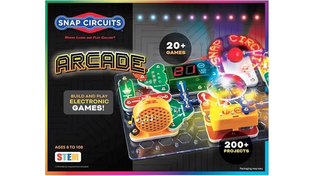 electronic building toy set
