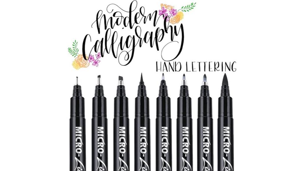 elegant hand lettering tools