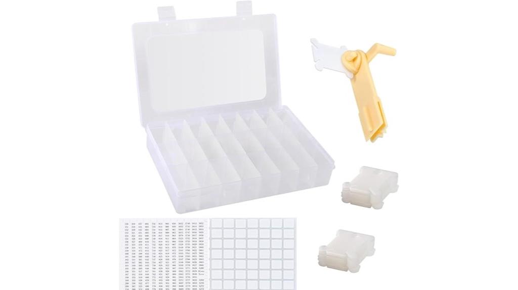 embroidery floss storage case