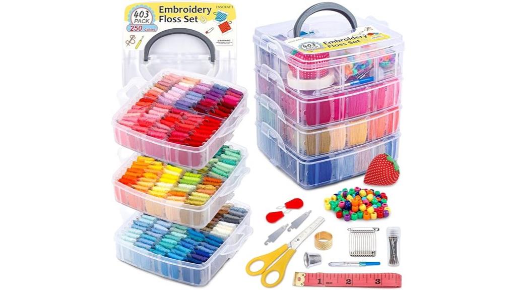 embroidery floss storage kit