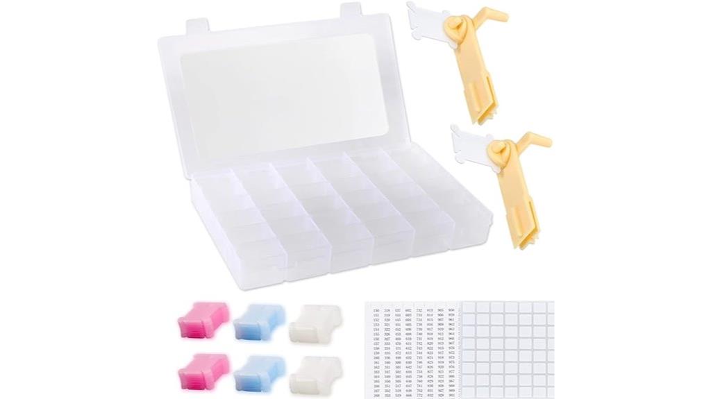 embroidery floss storage set