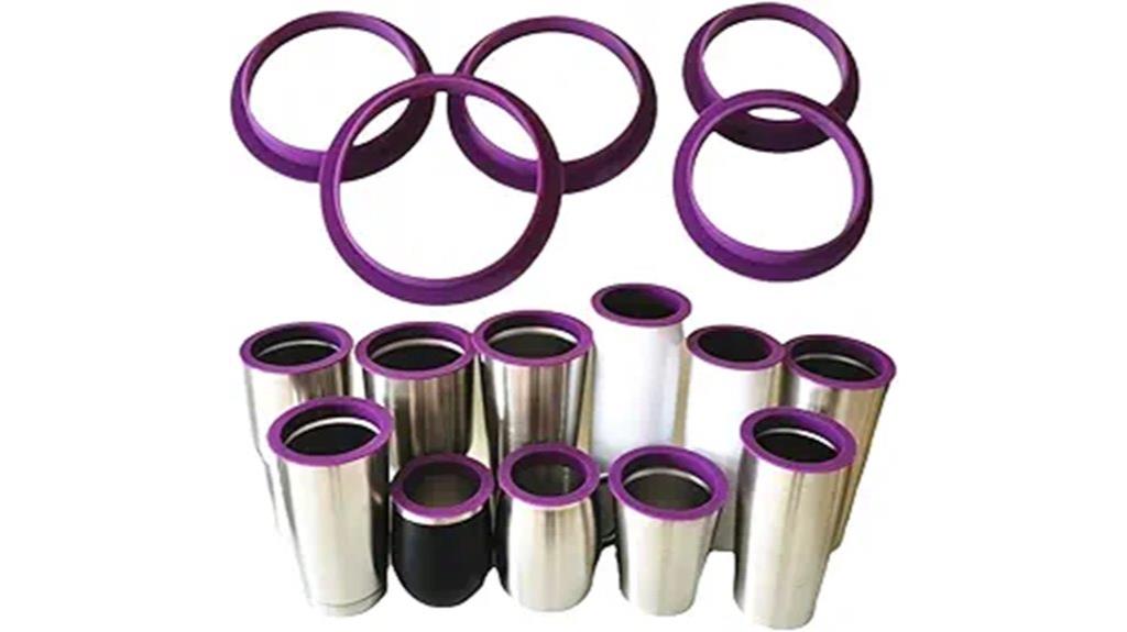 epoxy resin tumbler shields