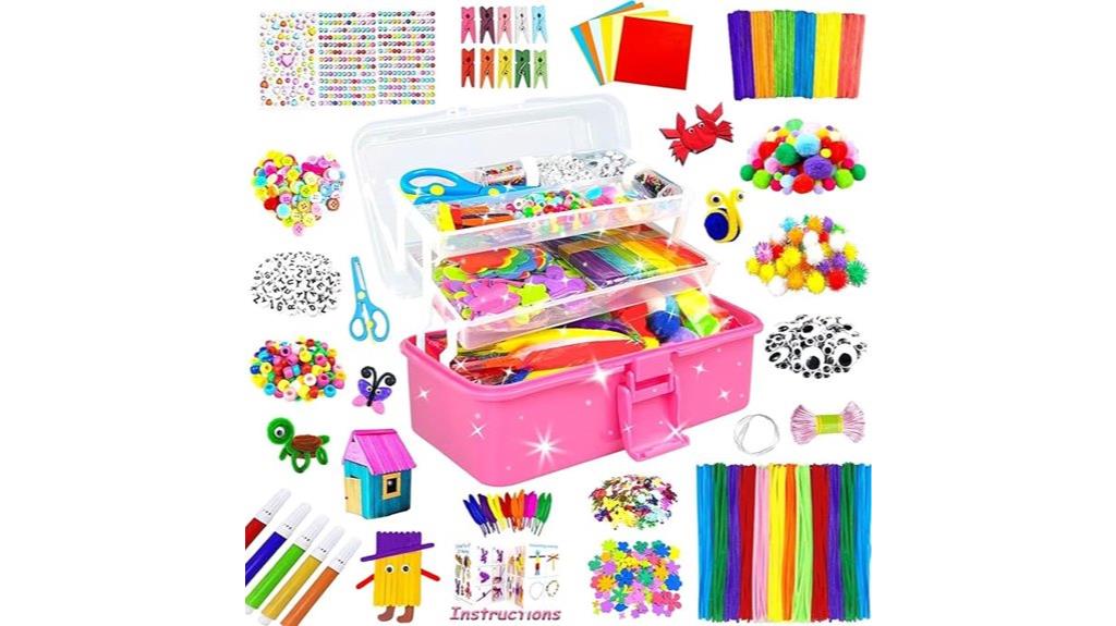 extensive kids craft kit