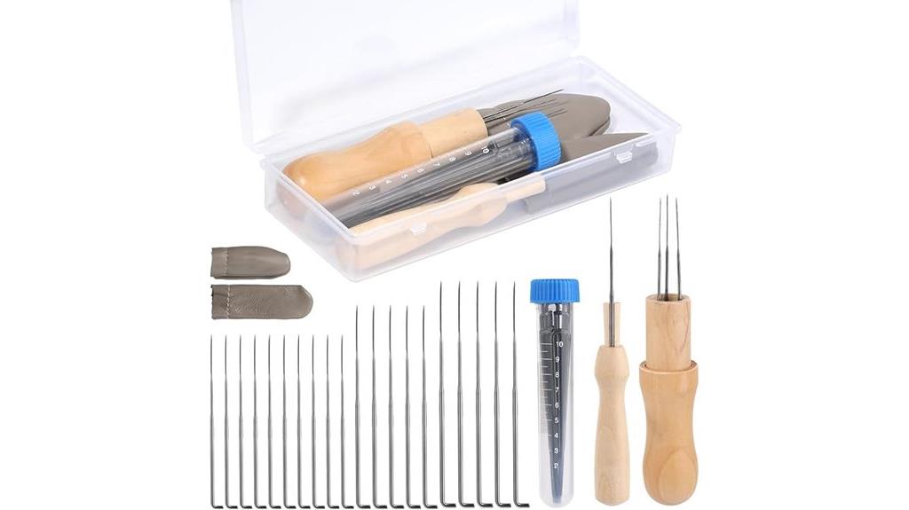 felting kit with wool