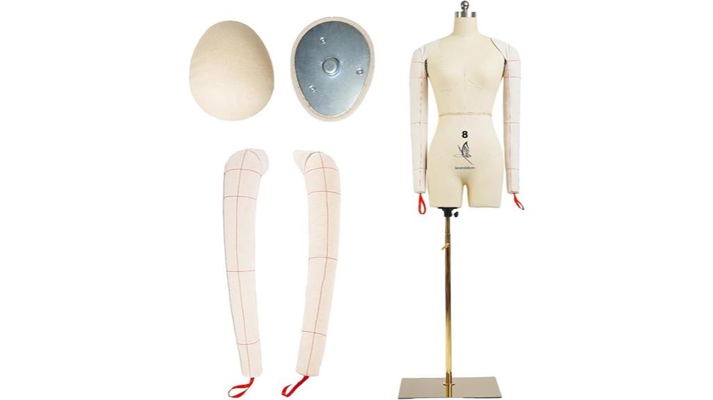 female size 8 dress form