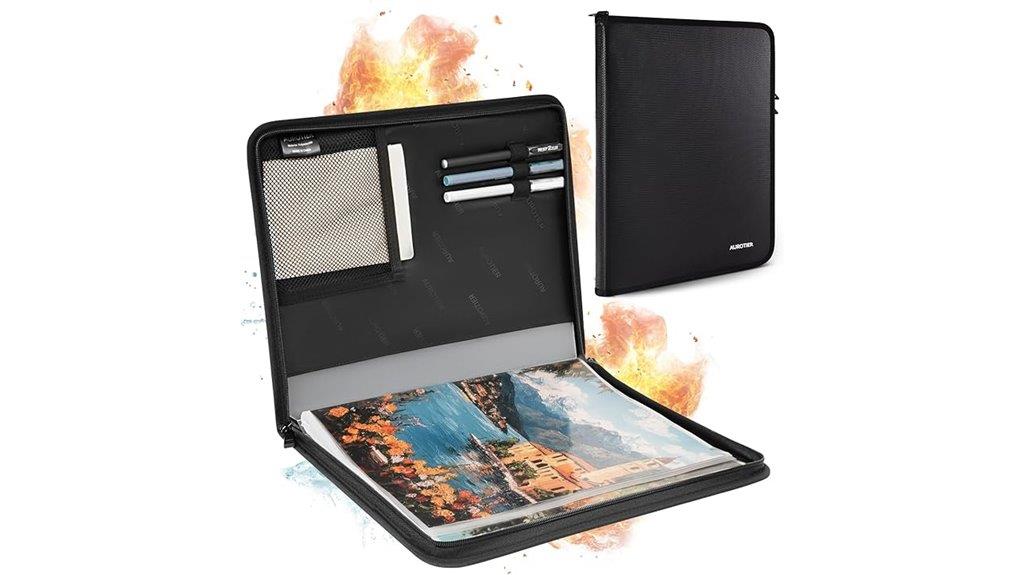 fireproof 11x14 art portfolio