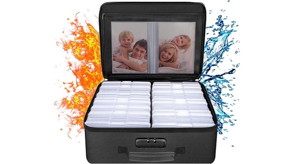 fireproof photo storage box