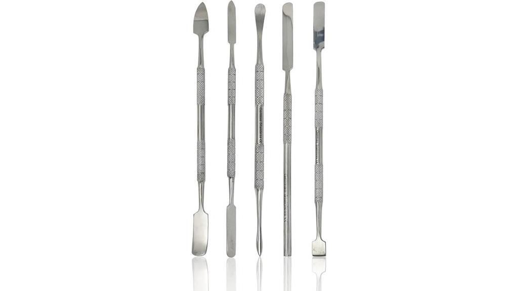 five piece sculpting tool set