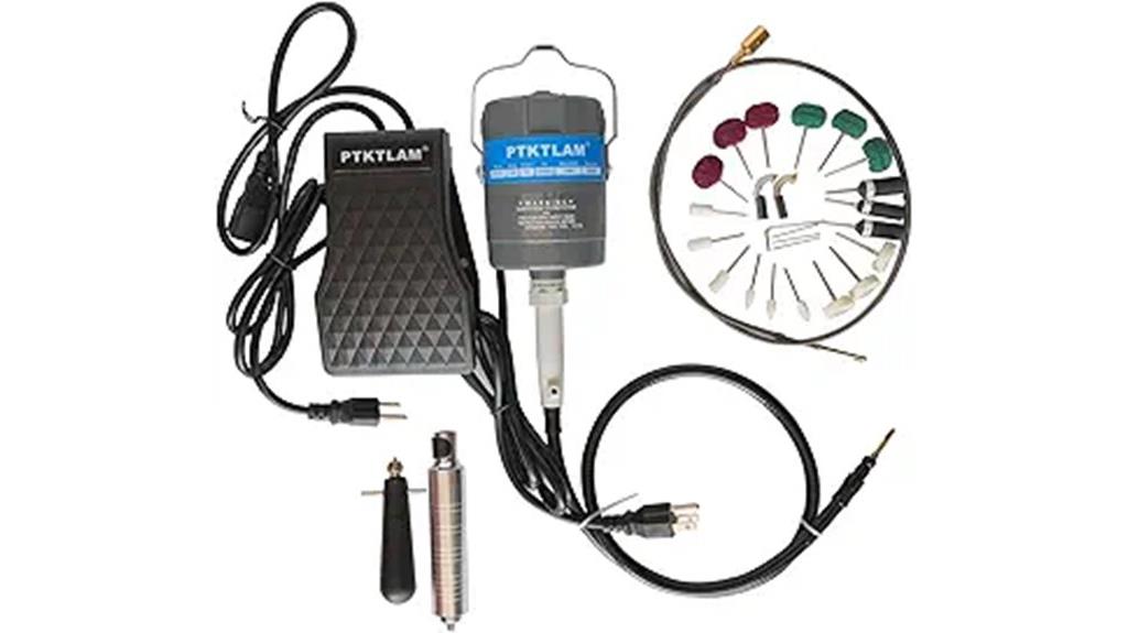 flexible rotary tool kit