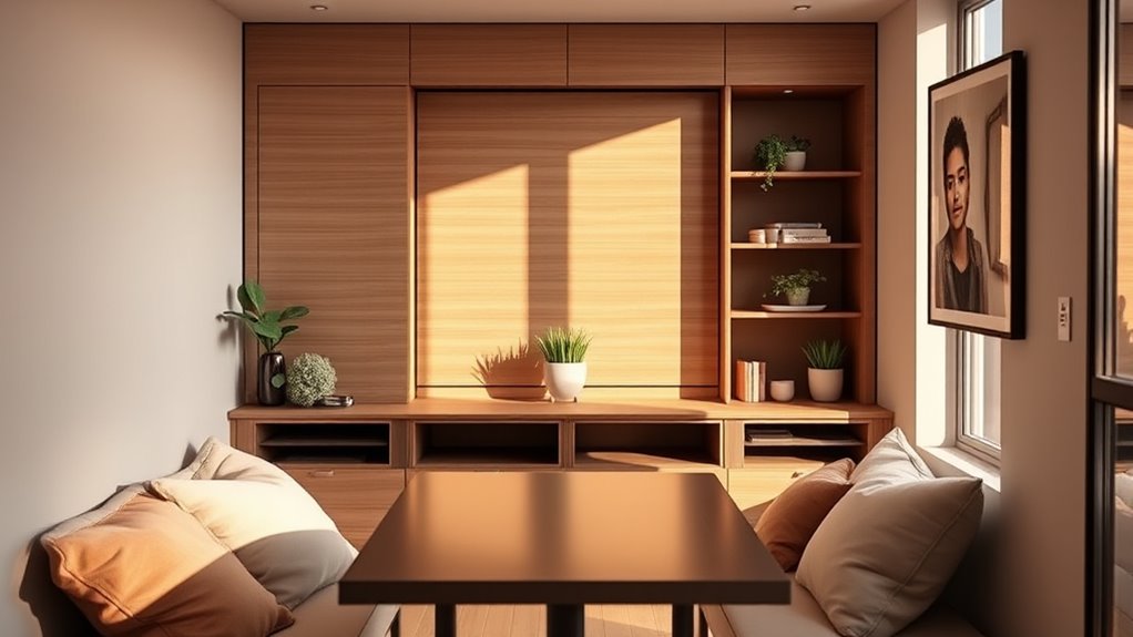 fold down space saving table