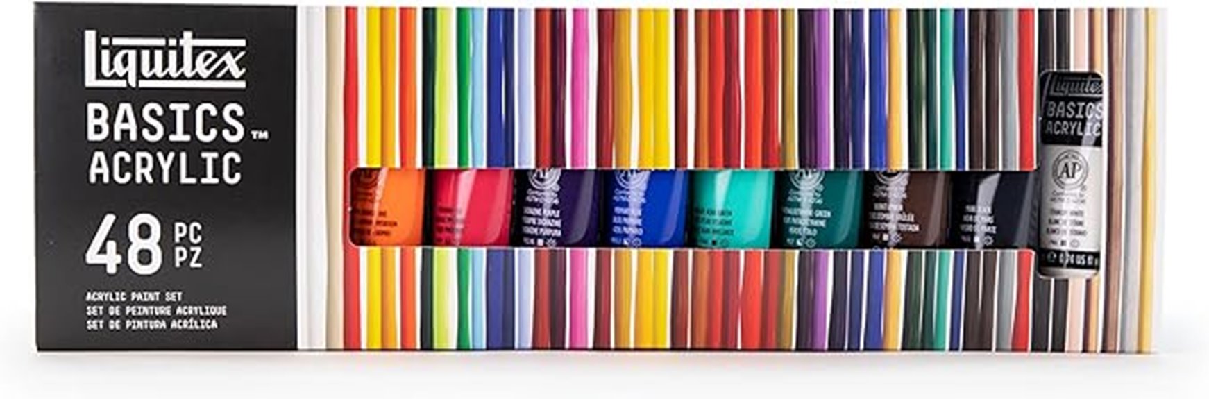 forty eight color acrylic set