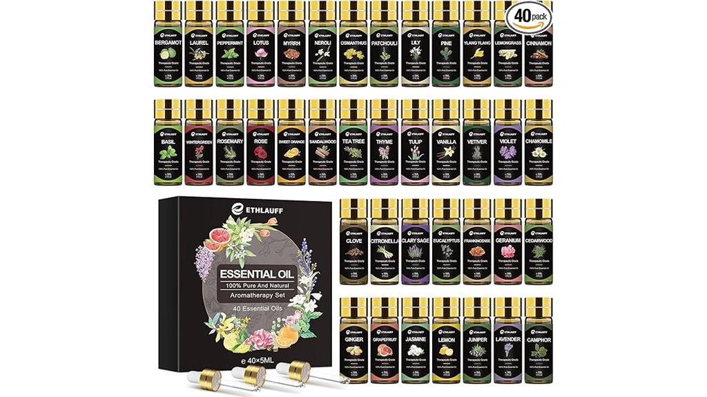 forty essential oils pack