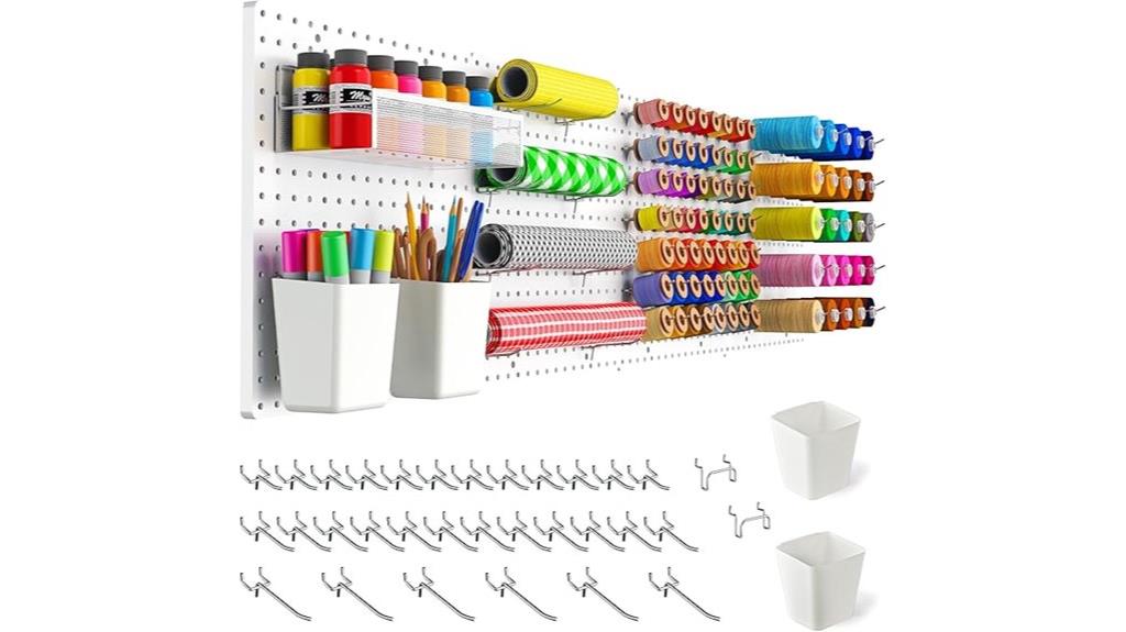 four piece pegboard set