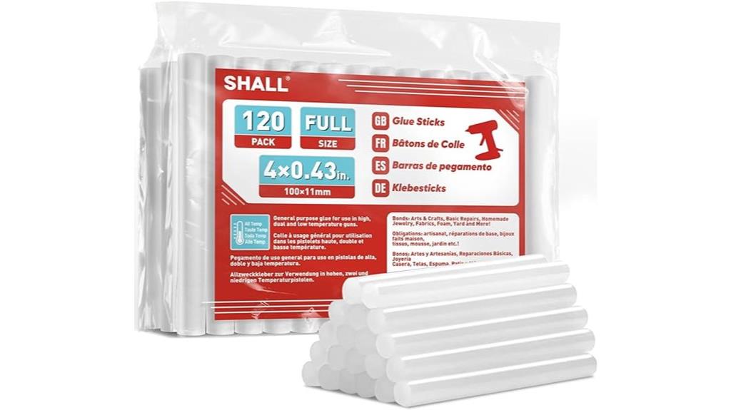full size hot glue sticks