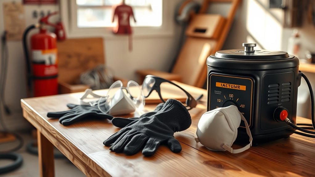 gather materials and organize