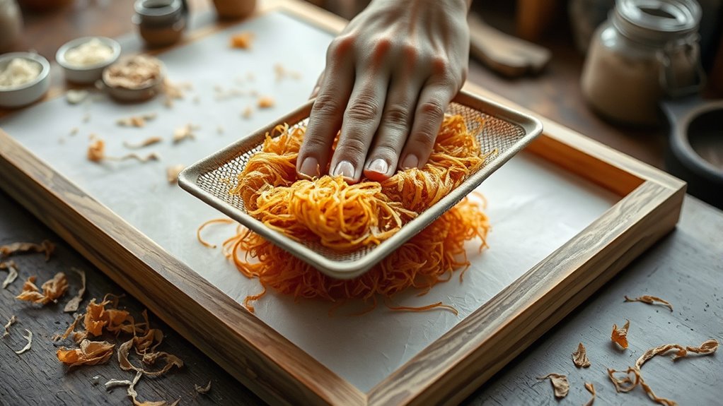 gentle handling of pulp
