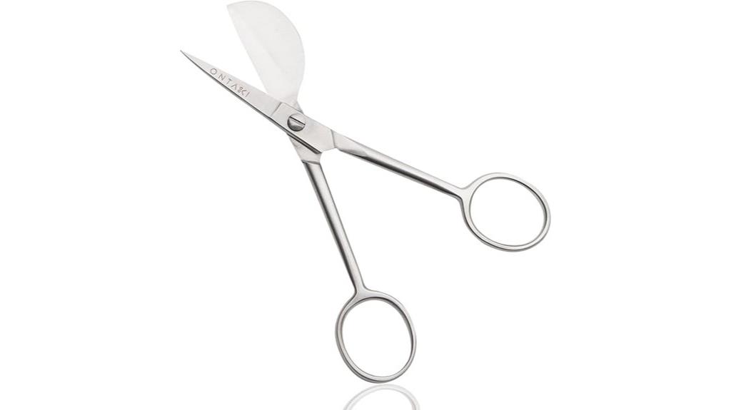 german steel curved scissors