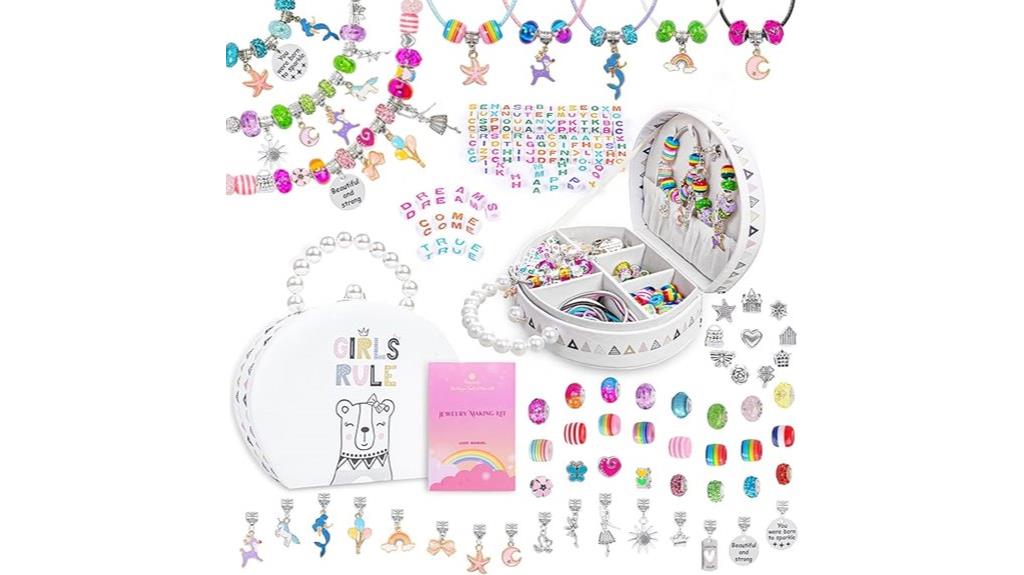 girls charm bracelet kit