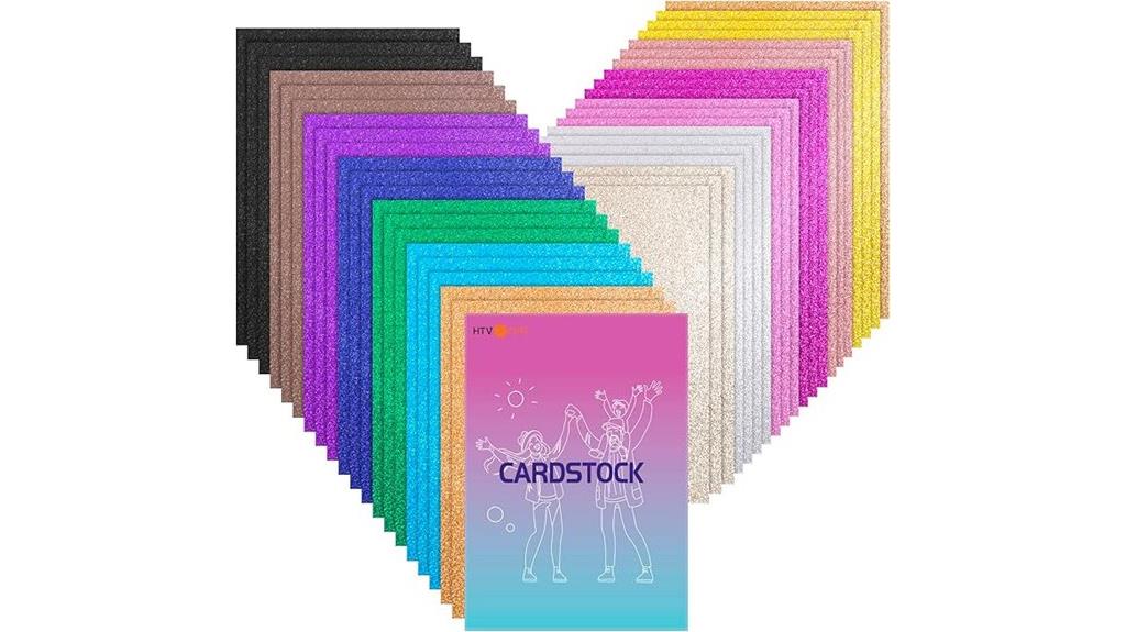 glitter cardstock for crafts
