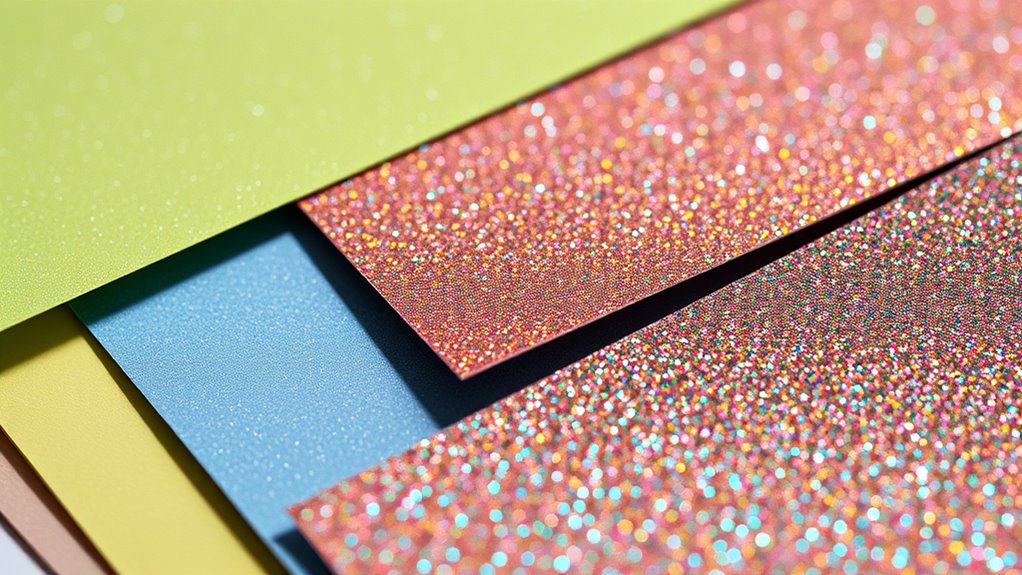 glitter cardstock selection tips