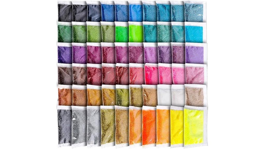 glitter craft resin pack