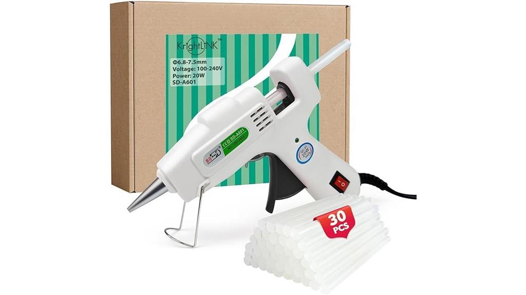 glue gun with sticks