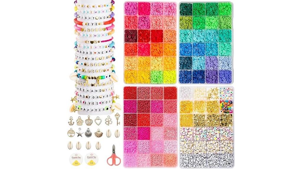 gold friendship bracelet kit