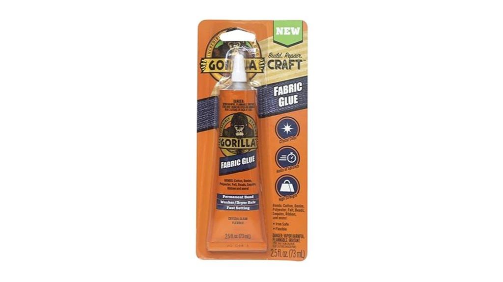 gorilla waterproof fabric glue