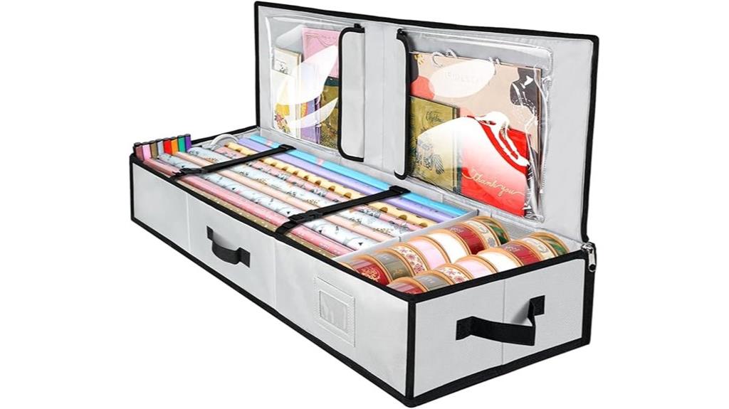 gray baleine wrapping organizer