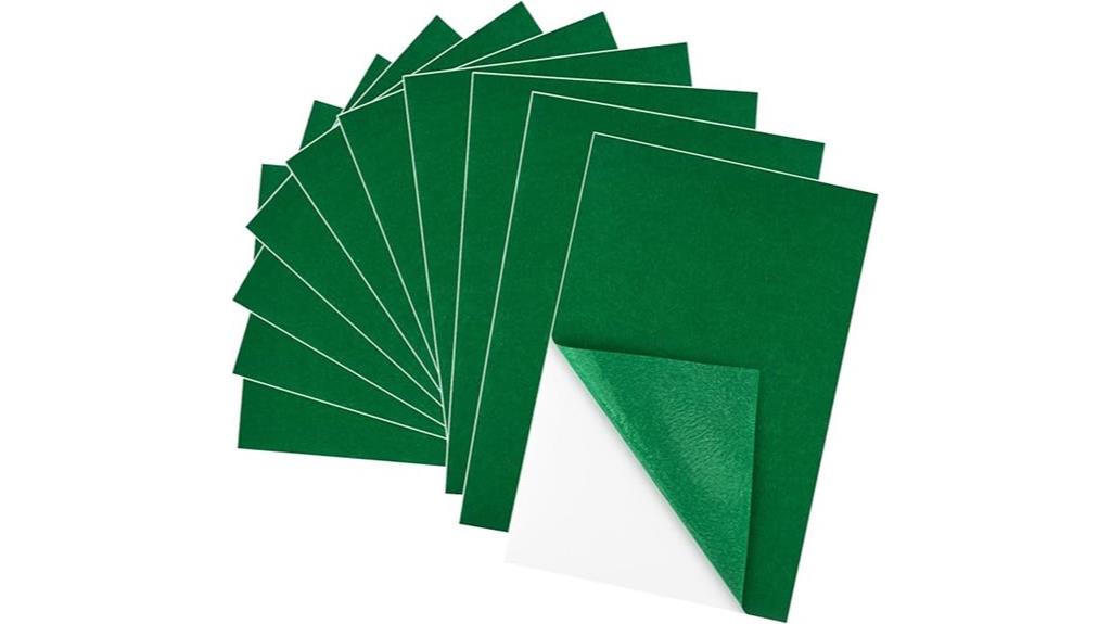green felt sheets pack