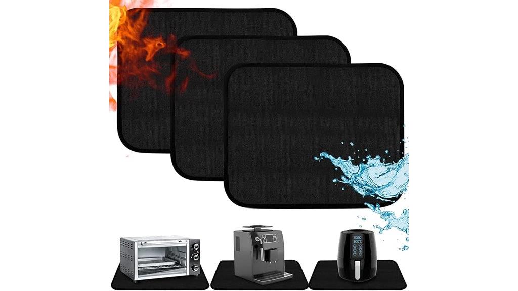 heat resistant countertop mats