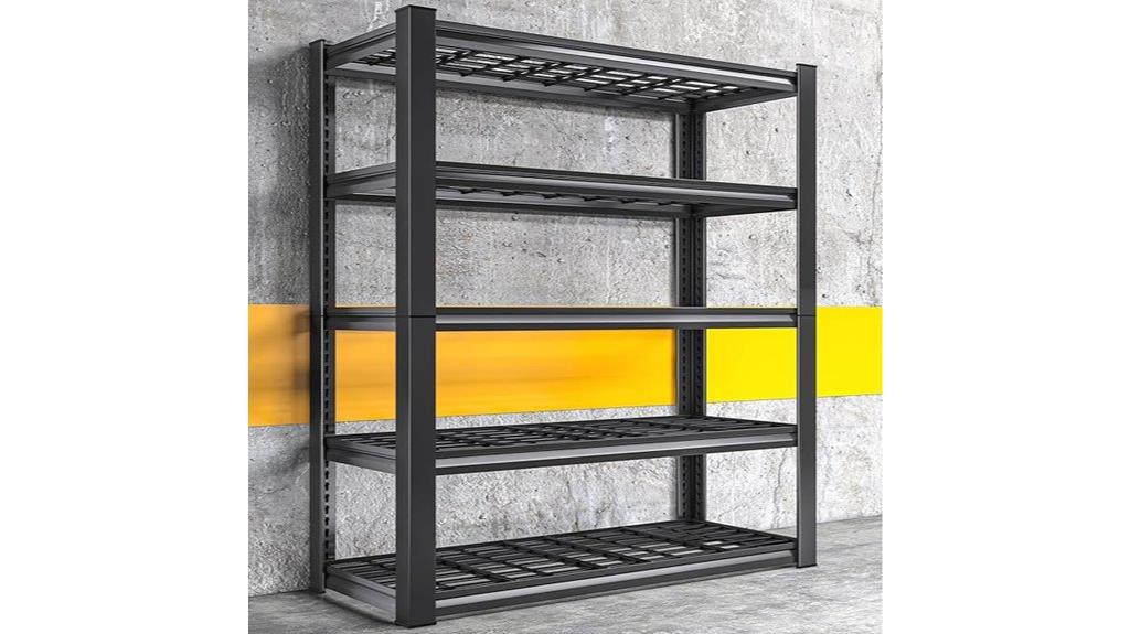 heavy duty garage shelves