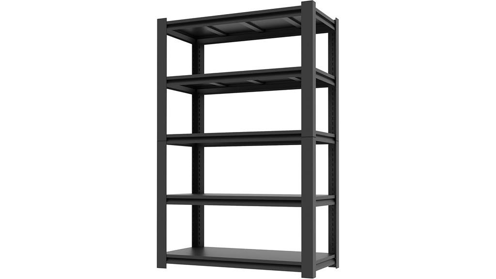 heavy duty garage shelving