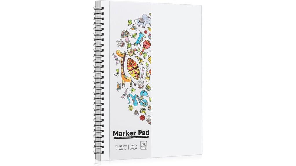 heavyweight double sided sketchpad